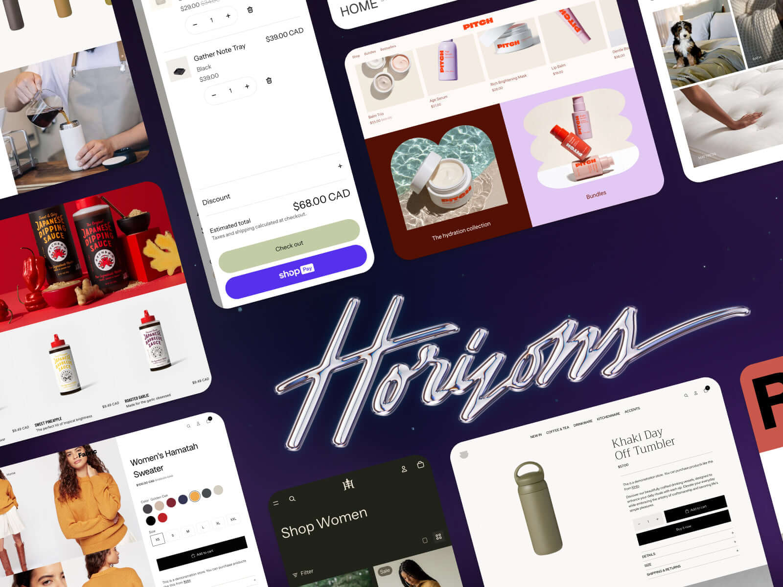 Shopify主题展示